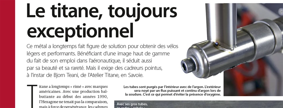 LE CYCLE : Dossier "Vélo d'Artisan"