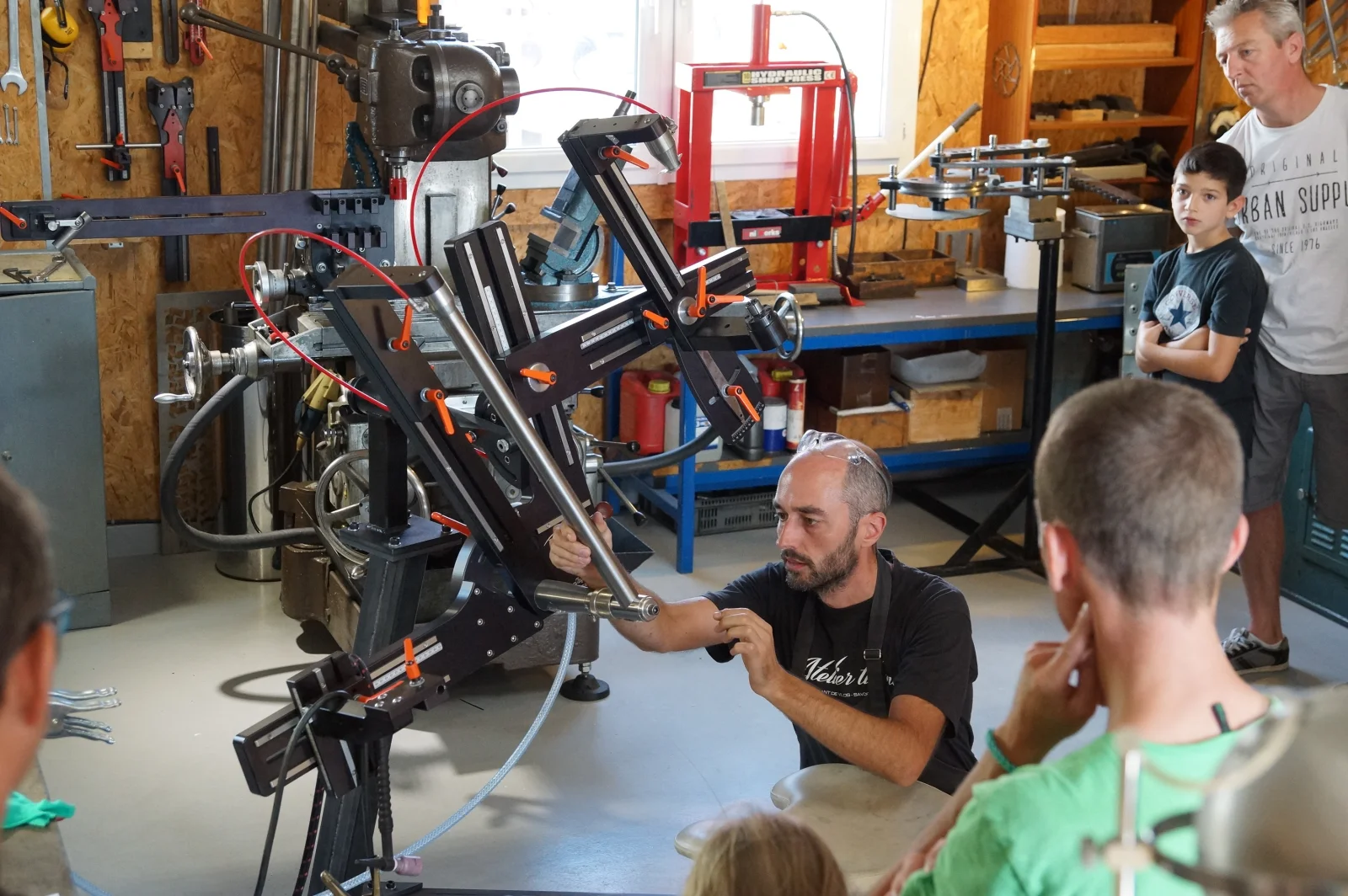Les dix ans de l'atelier, en 2014